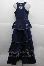 画像2: PINK HOUSE / kotohayokozawa×PINK HOUSE DENIM JUMPER SKIRT  青デニム I-25-12-02-069-LO-OP-SA-ZI (2)