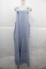 PINK HOUSE / 薄デニムサロペットパンツ  サックス I-25-12-02-071-LO-OP-SA-ZI