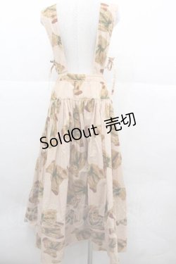 画像2: WONDERFUL WORLD / テディベア柄サススカート  ベージュ I-25-12-02-077-LO-SK-SA-ZI