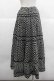 画像2: PINK HOUSE / 水玉ピンタックレーススカート  ブラック×ホワイト I-25-12-02-093-LO-SK-SA-ZI (2)