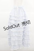PINK HOUSE / フリル使いスカート  ミズイロ I-25-12-02-094-LO-SK-SA-ZI