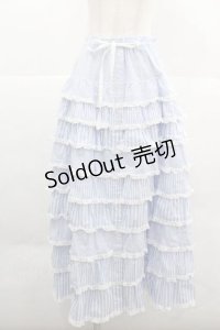 PINK HOUSE / フリル使いスカート  ミズイロ I-25-12-02-094-LO-SK-SA-ZI