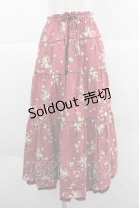 PINK HOUSE / ブルーミングドットプリントスカート  ピンク I-25-12-02-097-LO-SK-SA-ZI