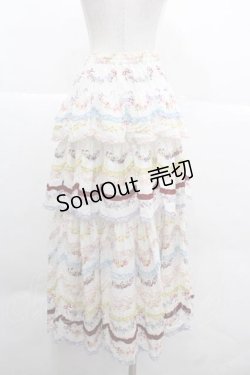 画像2: PINK HOUSE / le langage des fleurs ptスカート  シロ I-25-12-02-098-LO-SK-SA-ZI