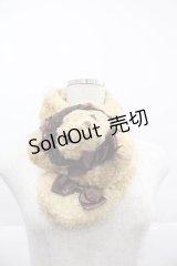 BABY,THE STARS SHINE BRIGHT / くまくみゃマフラー（2023）  ブラウン I-25-12-02-105-BA-ZA-SA-ZI