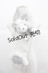 ALICE and the PIRATES / Captain Chrisのボリュームマフラー  グレー I-25-12-02-106-PA-ZA-SA-ZI