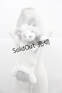 ALICE and the PIRATES / Captain Chrisのボリュームマフラー  グレー I-25-12-02-106-PA-ZA-SA-ZI