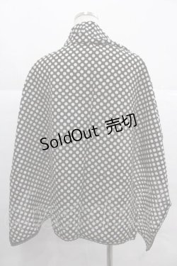 画像2: PINK HOUSE / 水玉大判スカーフ  ブラック I-25-12-02-107-LO-ZA-SA-ZI