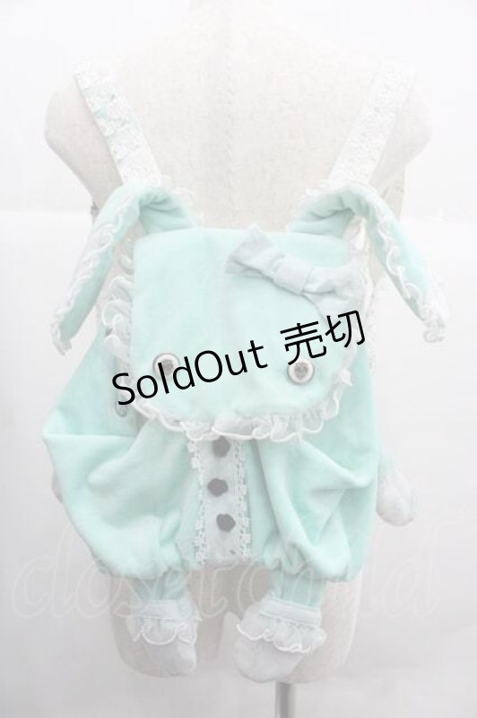 画像1: FRILL / うさぎリュック  ミントＸ白 I-25-12-02-110-HN-BG-SA-ZI (1)