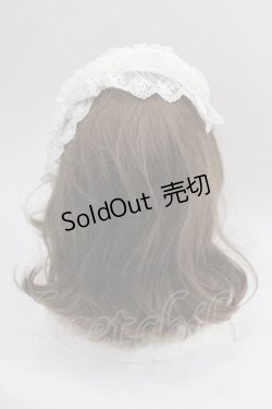 画像3: metamorphose / リボンパールレースヘッドドレス  白 I-25-12-02-113-ME-AC-SA-ZI