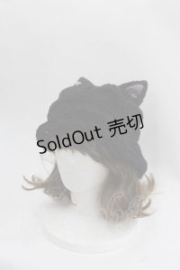 MILK / CATイヤーバケットハット  黒 I-25-12-02-116-ML-AC-SA-ZI