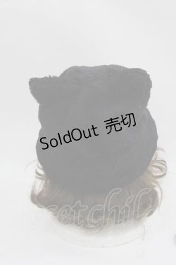 画像2: MILK / CATイヤーバケットハット  黒 I-25-12-02-116-ML-AC-SA-ZI