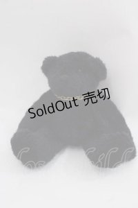 WONDERFUL WORLD / チェーン付テディベア  ブラック I-25-12-02-120-LO-ZA-SA-ZI