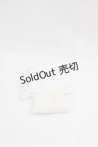 BABY,THE STARS SHINE BRIGHT / Creamy Berry クルー丈ソックス  白Ｘ白 I-25-12-02-121-BA-ZA-SA-ZI