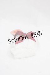 BABY,THE STARS SHINE BRIGHT / Creamy Berry クルー丈ソックス  白Ｘ赤 I-25-12-02-122-BA-ZA-SA-ZI