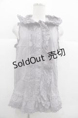 PINK HOUSE / フード付きノースリーブブラウス  ラベンダー I-25-12-02-019-LO-BL-SA-ZI