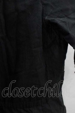 画像3: PINK HOUSE / フリルオーバーブラウス  ブラック I-25-12-02-020-LO-BL-SA-ZI