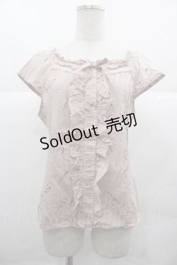 画像1: PINK HOUSE / ブルーベルptブラウス L ピンク I-25-12-02-028-LO-BL-SA-ZI