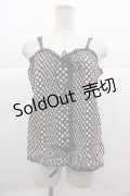 PINK HOUSE / ドットキャミ  ブラック I-25-12-02-029-LO-TO-SA-ZI