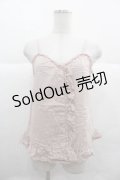 PINK HOUSE / フリルピンタックキャミブラウス  ピンク I-25-12-02-030-LO-BL-SA-ZI