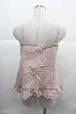 画像2: PINK HOUSE / フリルピンタックキャミブラウス  ピンク I-25-12-02-030-LO-BL-SA-ZI