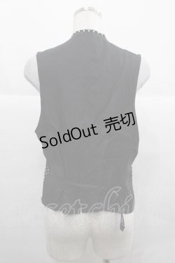 画像2: INGEBORG / ドット柄リボン付ベスト  黒Ｘ白 I-25-12-02-034-LO-TO-SA-ZI