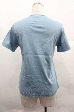 画像2: PINK HOUSE / White Cloverリース＆sleeping rabbitプリントカットソー  ブルー I-25-12-02-038-LO-TO-SA-ZI