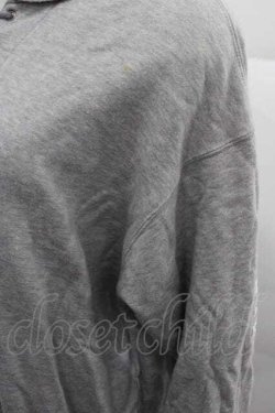 画像3: NATURE TRAIL / 胸元編み上げスウェット M グレー I-25-12-02-041-LO-TO-SA-ZI