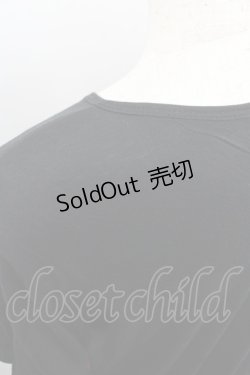 画像3: ACDC RAG / チェーン繋ぎクラッシュカットソー  黒Ｘ赤 I-25-12-06-038-PU-TO-SA-ZI