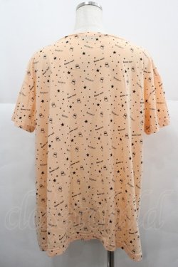 画像2: Rydia / おばけ総柄半袖カットソー  オレンジｘ黒 I-25-12-06-040-PU-TO-SA-ZI