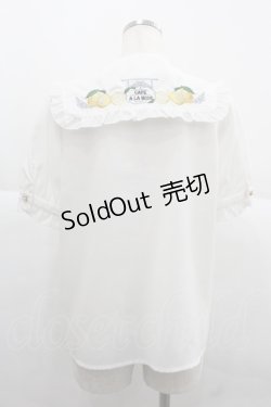 画像2: Amavel / Flaver Teaブラウス  白 I-25-12-06-006-CA-BL-SA-ZI