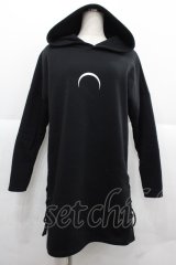 KRY CLOTHING / MOONパーカー  黒Ｘ白 I-25-12-06-050-EL-TO-SA-ZI