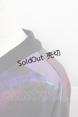 画像3: KMK(KINGLY MASK) / 2デザイン切替ブルゾン  黒Ｘ紫 I-25-12-06-053-PU-JA-SA-ZI