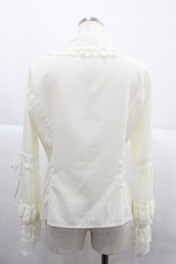 画像2: Vilia（海外ロリータブランド） / フリルブラウス M 生成り I-25-12-06-007-LO-BL-SA-ZI