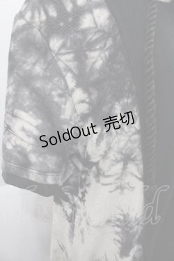 画像3: SEX POT ReVeNGe / 針金フード半袖パーカー  黒Ｘ白 I-25-12-06-061-SP-TO-SA-ZI