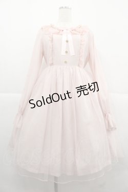 画像1: Angelic Pretty / Elegant Nightieワンピース  ピンク I-25-12-06-066-AP-OP-SA-ZI