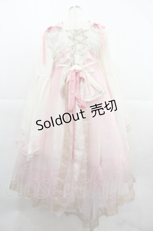 画像2: BABY,THE STARS SHINE BRIGHT / SA・KU・RA Palais Royalワンピース  ピンク I-25-12-06-068-BA-OP-SA-ZI (2)