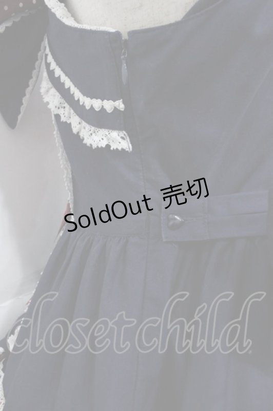 画像3: BABY,THE STARS SHINE BRIGHT / ねこくみゃちゃんからのPresent Ribbonジャンパースカート  ネイビー I-25-12-06-069-BA-OP-SA-ZI (3)