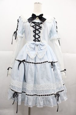 画像1: BABY,THE STARS SHINE BRIGHT / Dreaming Aliceワンピース  サックス I-25-12-06-070-BA-OP-SA-ZI
