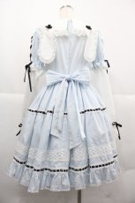 画像2: BABY,THE STARS SHINE BRIGHT / Dreaming Aliceワンピース  サックス I-25-12-06-070-BA-OP-SA-ZI (2)