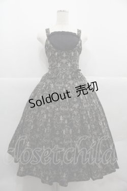 画像1: Innocent World / ピエトロエンジェルジャンパースカート L 黒 I-25-12-06-075-IW-OP-SA-ZI