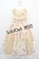 metamorphose / いろどり花てまり タックジャンパースカート  たんぽぽ I-25-12-06-076-ME-OP-SA-ZI