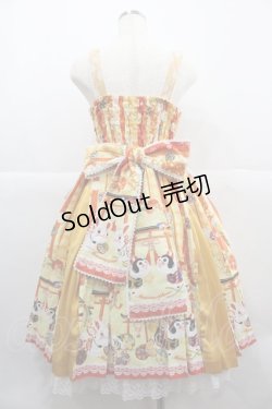 画像2: metamorphose / いろどり花てまり タックジャンパースカート  たんぽぽ I-25-12-06-076-ME-OP-SA-ZI