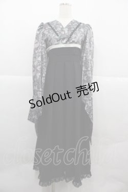 画像1: marchen romanTica / 常闇ワンピース  グレー I-25-12-06-082-LO-OP-SA-ZI