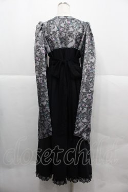 画像2: marchen romanTica / 常闇ワンピース  グレー I-25-12-06-082-LO-OP-SA-ZI