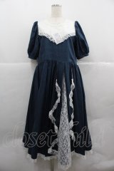 marcHenTica / エーベル・マリアンヌワンピース  ネイビー I-25-12-06-084-LO-SK-SA-ZI