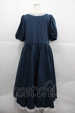 画像2: marcHenTica / エーベル・マリアンヌワンピース  ネイビー I-25-12-06-084-LO-SK-SA-ZI