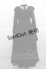 abilletage / ヴィクトリアンワンピース  黒 I-25-12-06-085-GO-OP-SA-ZI