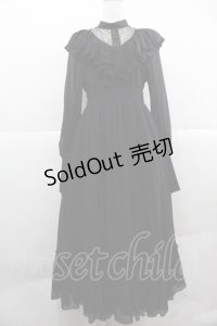 abilletage / ヴィクトリアンワンピース  黒 I-25-12-06-085-GO-OP-SA-ZI