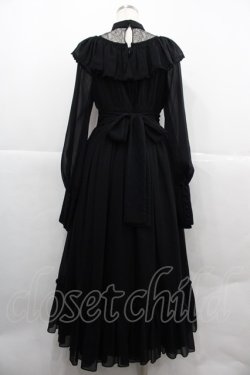 画像2: abilletage / ヴィクトリアンワンピース  黒 I-25-12-06-085-GO-OP-SA-ZI